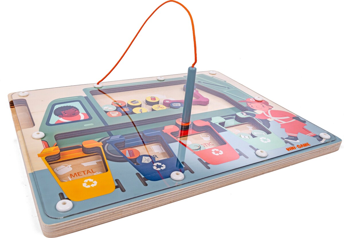 Vini Games - Magnet Affaldssortering Puslespil