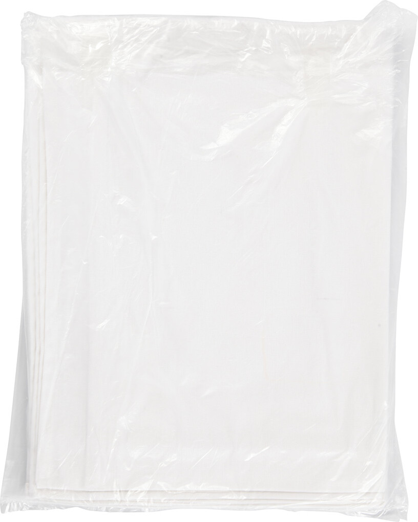Hvide Viskestykker - 50X70 Cm - 5 Stk