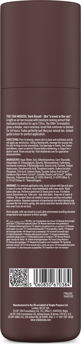 Vita Liberata - The Mousse - Dark