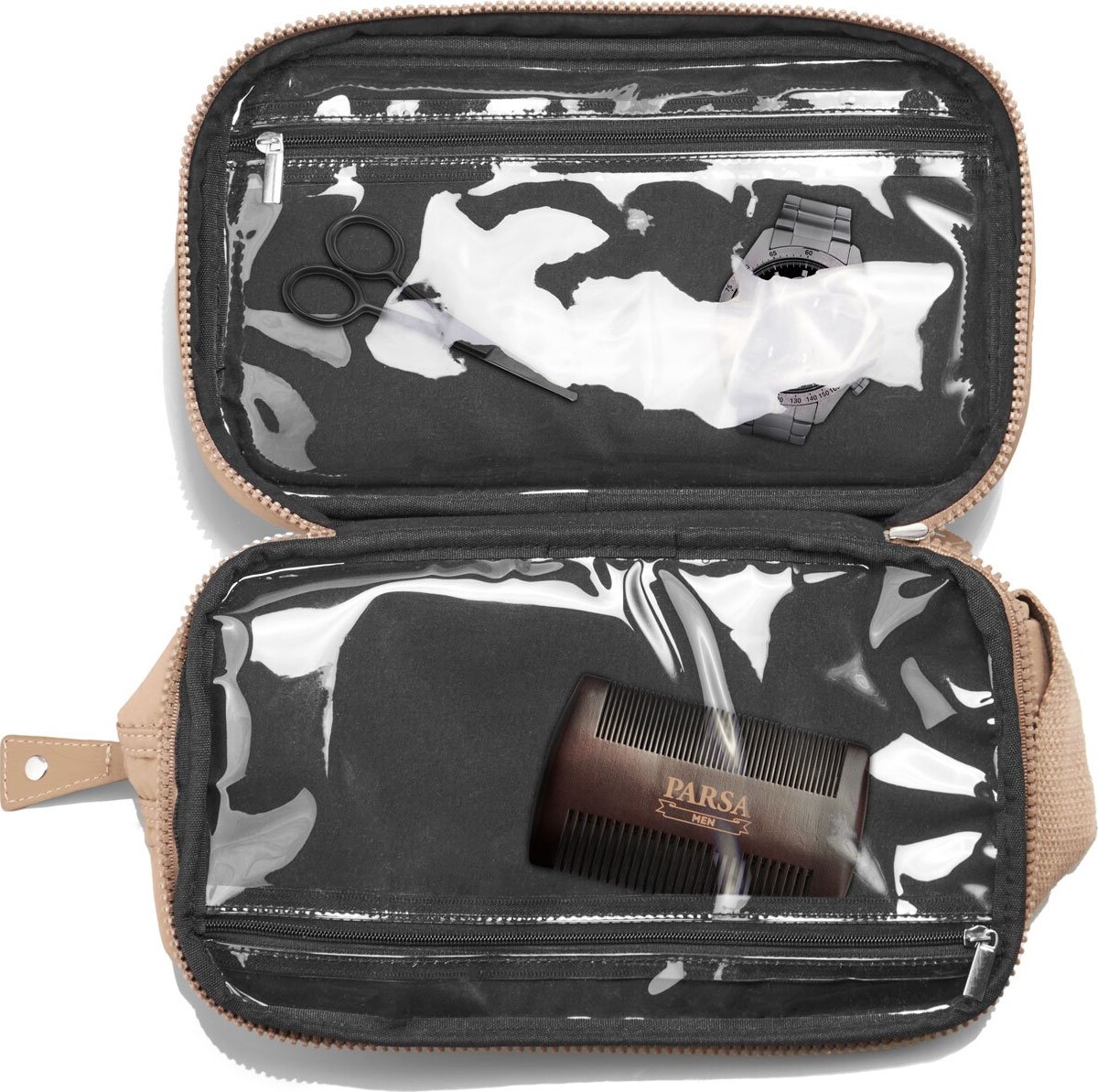 Vittiorio - Herretoilettaske - Kaffe