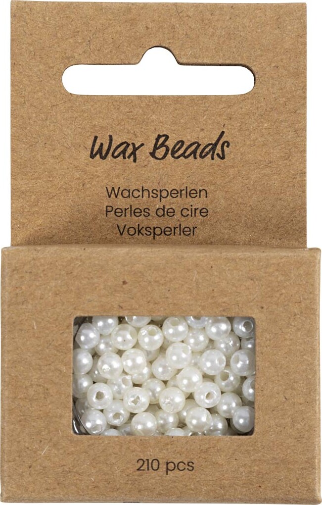 Voksperler - 4 Mm - 1 5 Mm - Perlemor - 210Stk