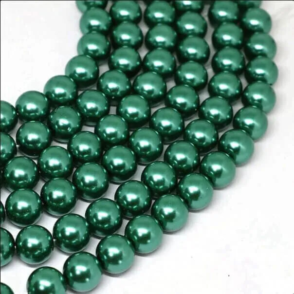 Voksperler - Grøn - 8 Mm - 500 G