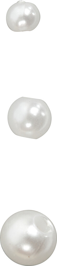 Voksperler - Ø 4 Mm - Hulstr 0 7 Mm - Perlemor - 150 Stk