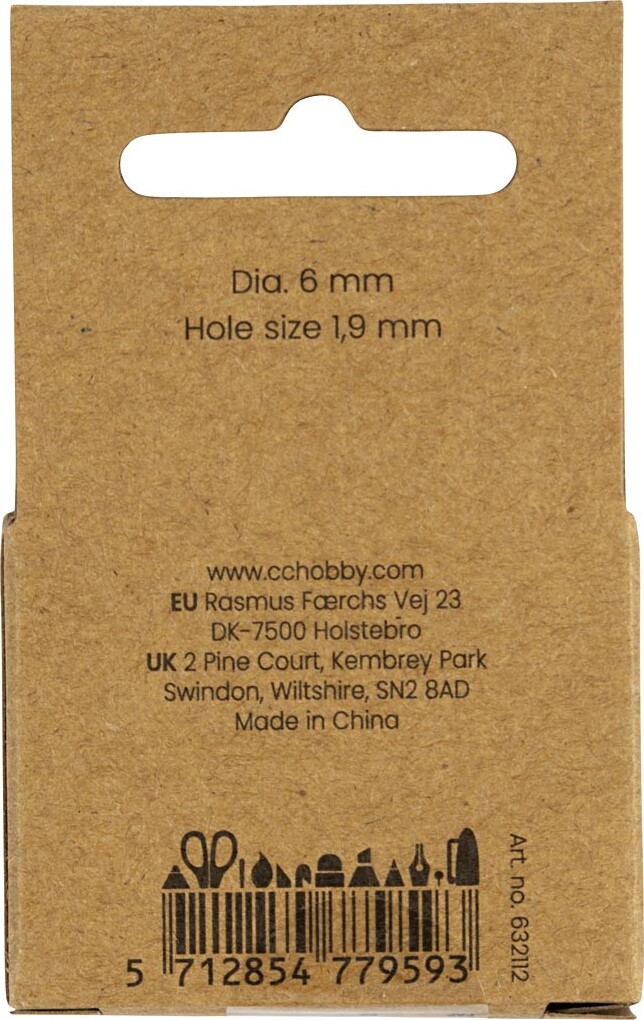 Voksperler - Ø 6 Mm - Hulstr 1 9 Mm - Perlemor - 65Stk
