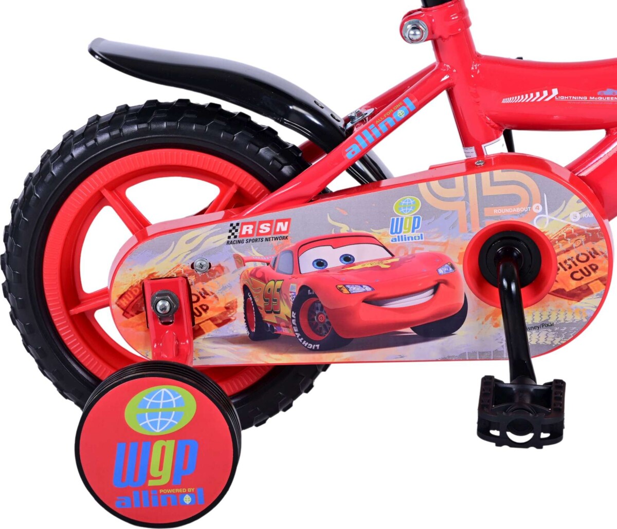 Disney Cars - Børnecykel Med Støttehjul - 10 - Volare