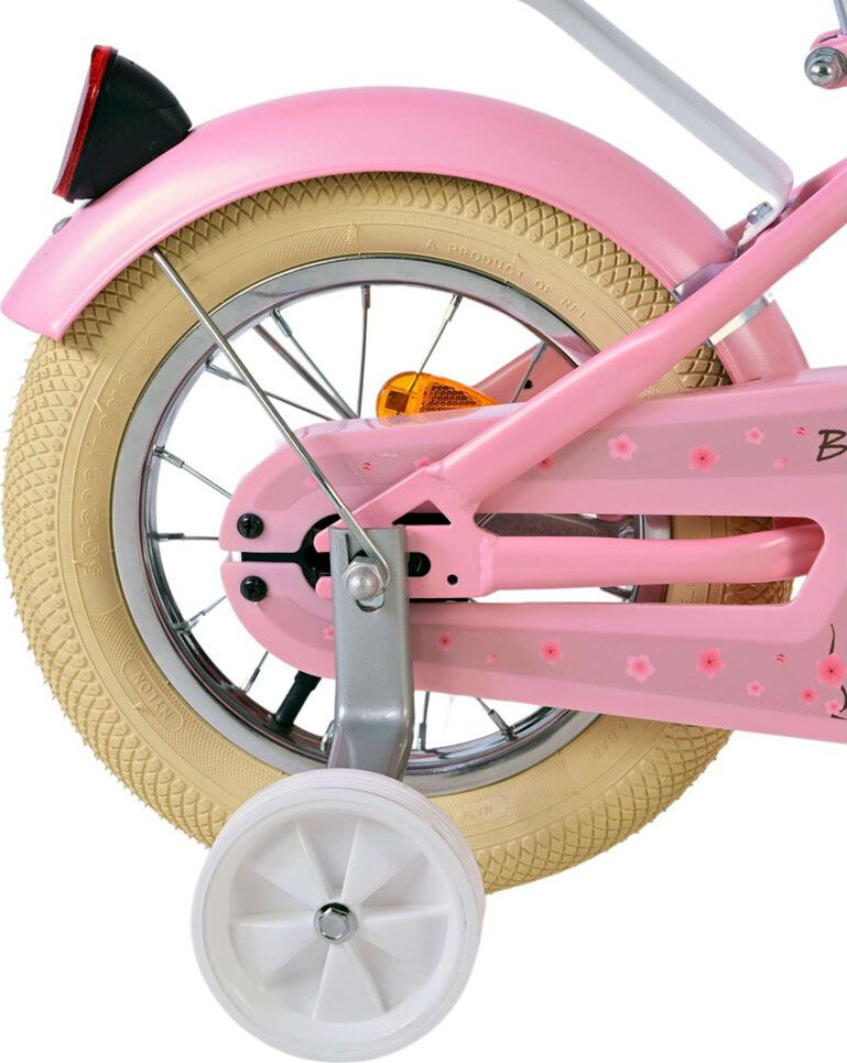 Volare - Børnecykel Med Støttehjul - 12 Tommer - Blossom Pink