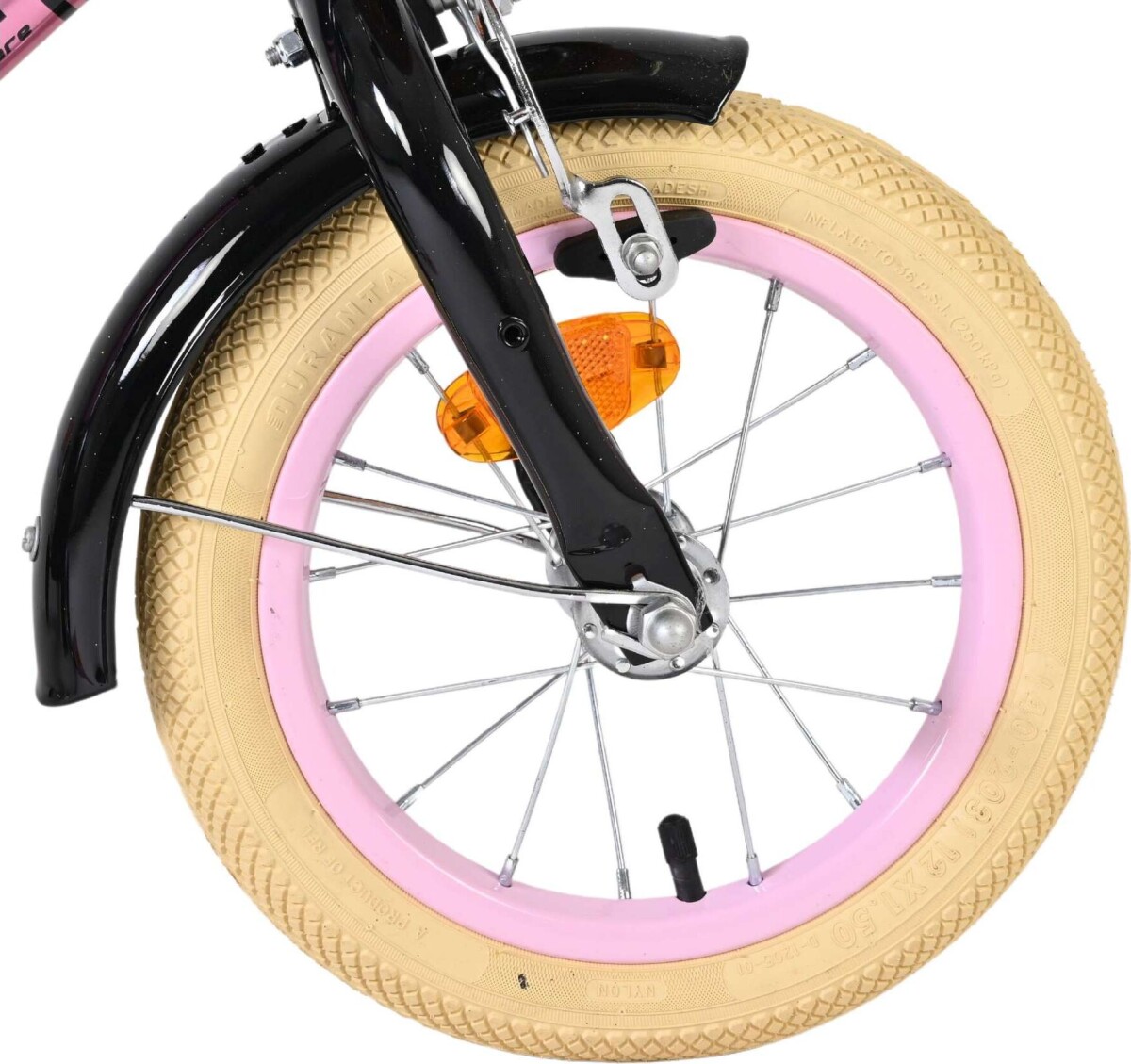 Volare - Børnecykel Med Støttehjul - 12 Tommer - Excellent - Sort