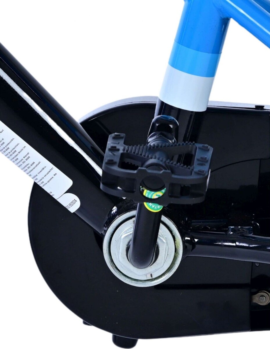 Volare - Børnecykel Med Støttehjul - 12 Tommer - Sportivo - Blå