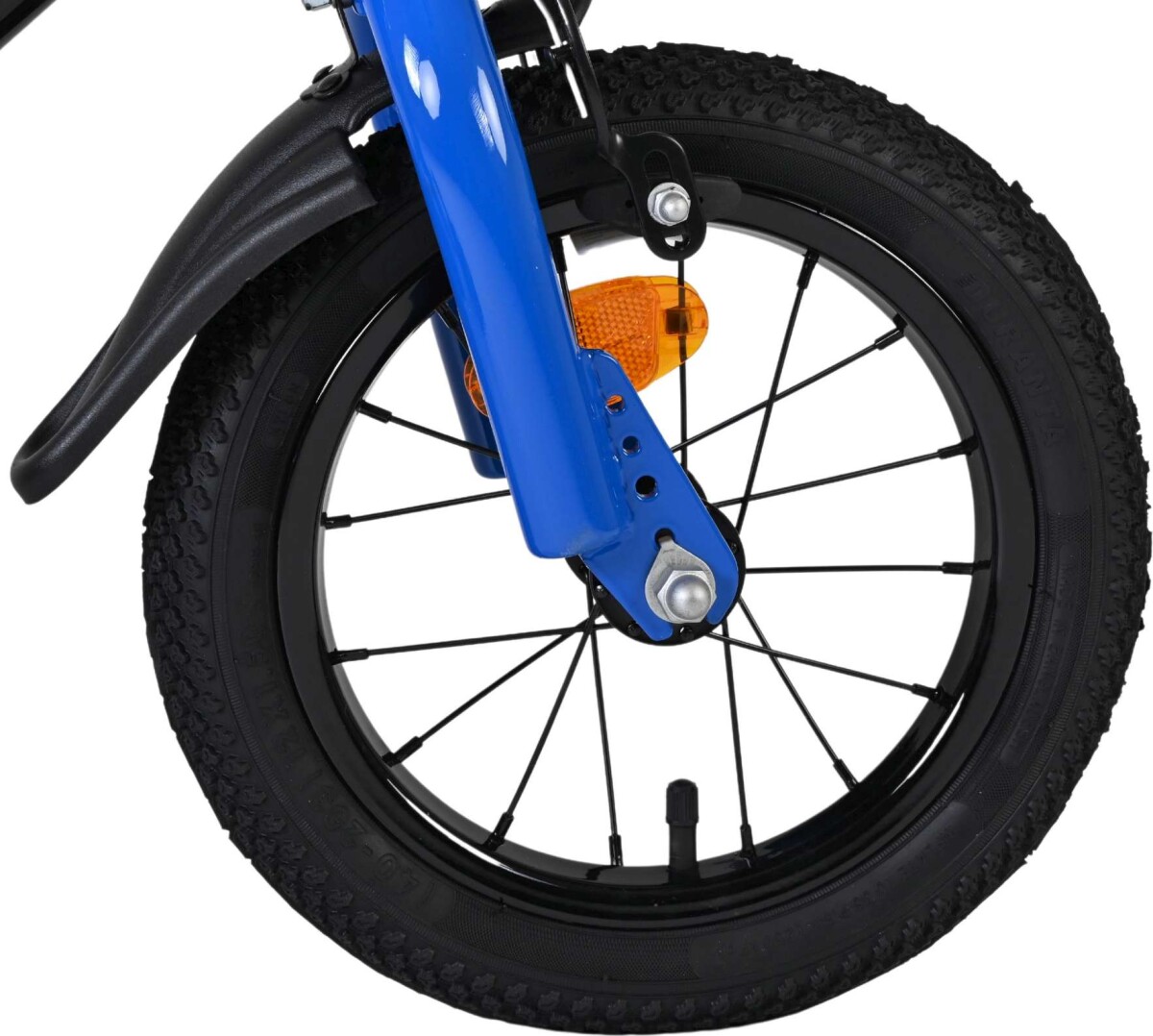 Volare - Super Gt - Blå Børnecykel - 12 Tommer - Støttehjul