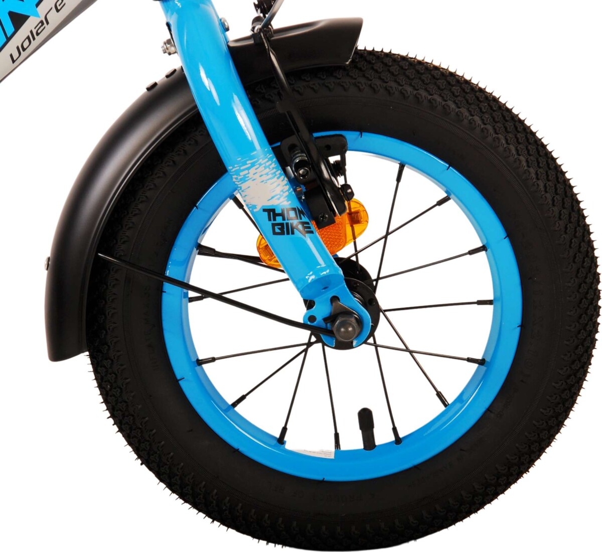 Volare - Børnecykel Med Støttehjul - 12 - Thombike - Blå