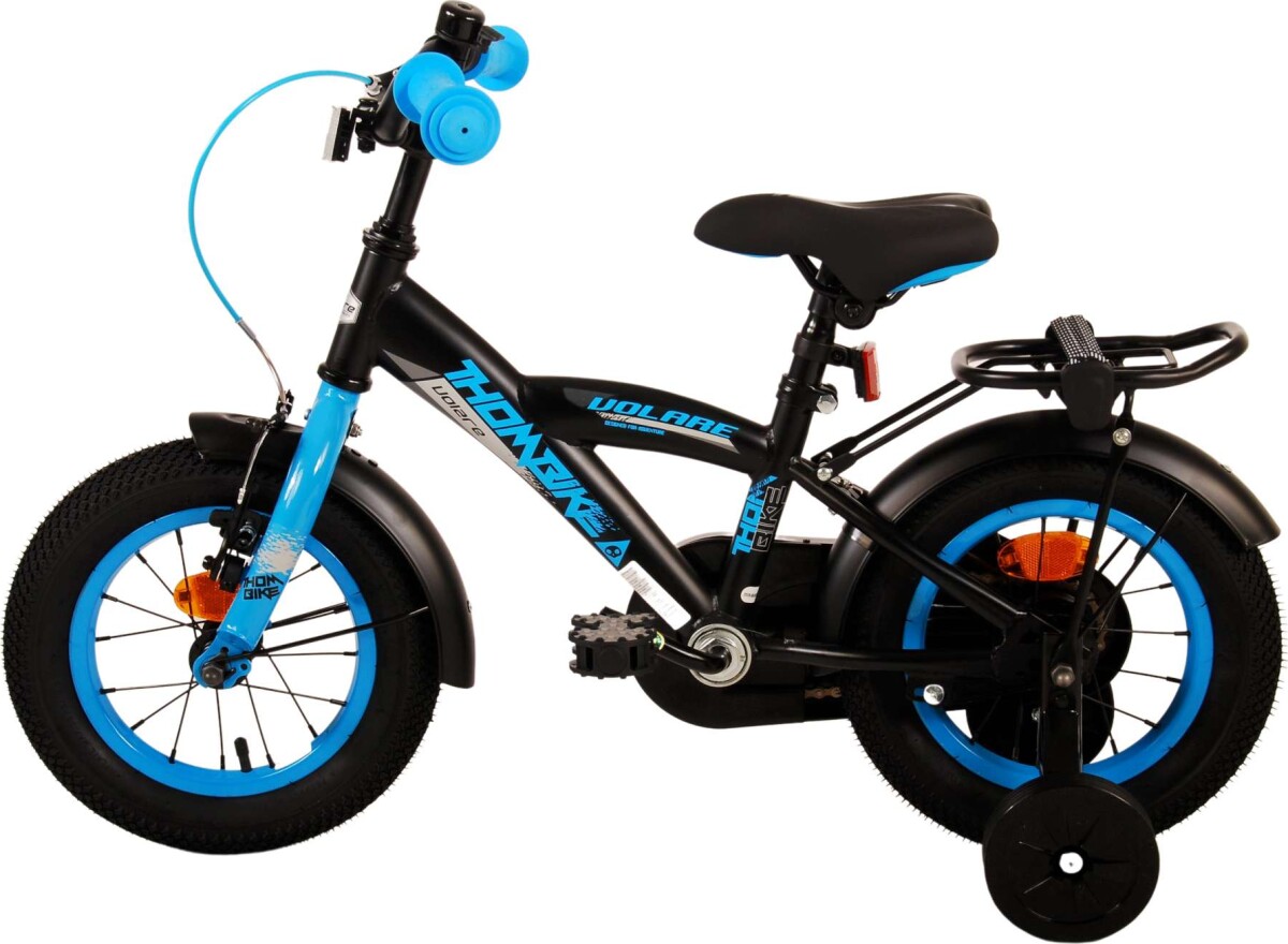 Volare - Børnecykel Med Støttehjul - 12 - Thombike - Blå