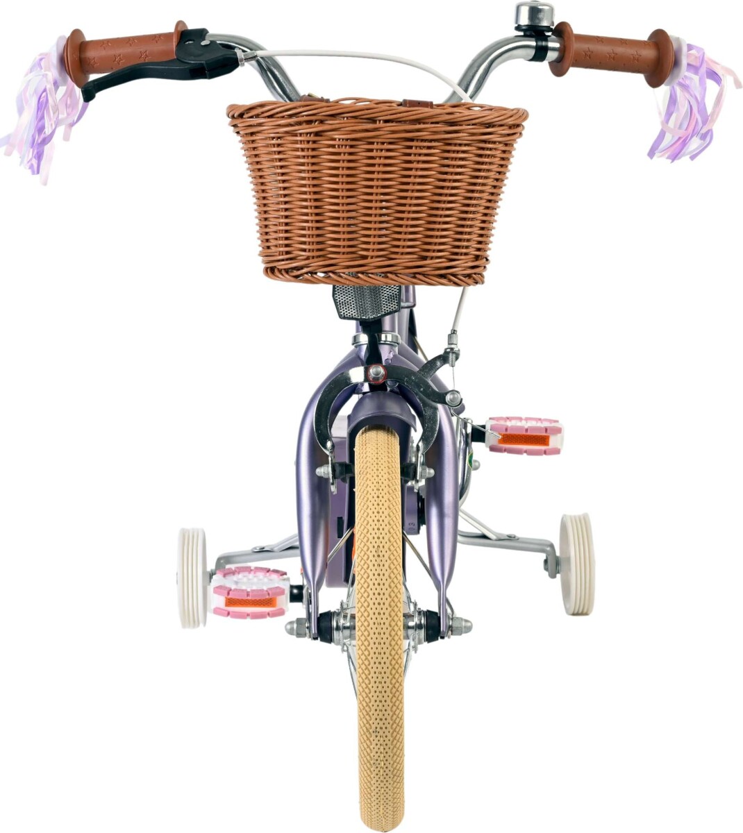 Volare - Børnecykel Med Støttehjul - 14 Tommer - Blossom Lilla