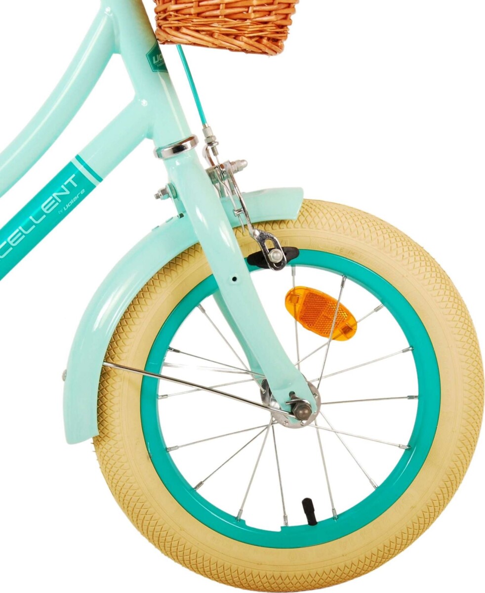 Volare - Børnecykel Med Støttehjul - 14 Tommer - Excellent Grøn