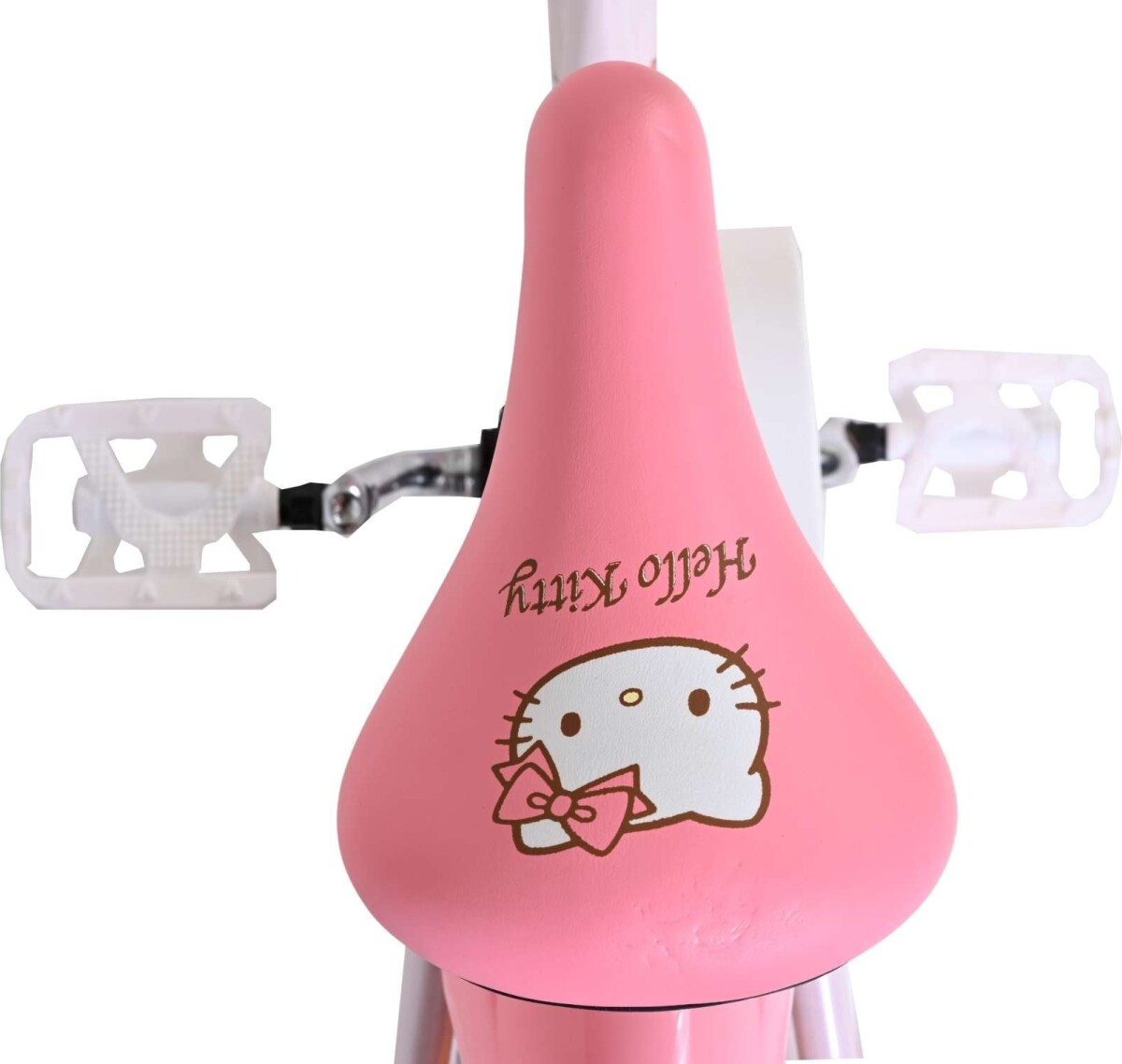 Volare - Hello Kitty Børnecykel - 14 Tommer - Støttehjul - Pink