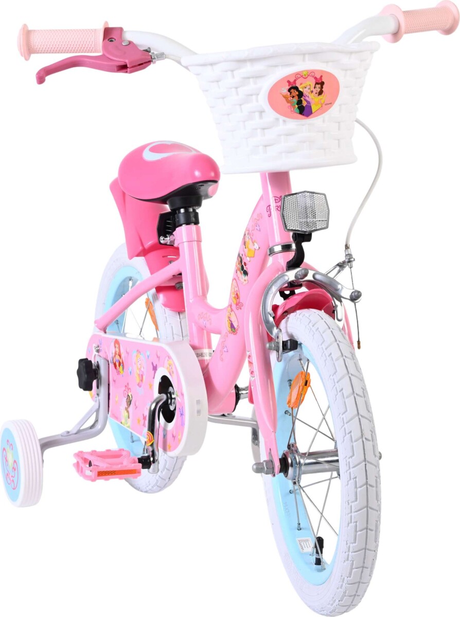 Volare - Børnecykel Med Støttehjul - 14 Tommer - Prinsesse