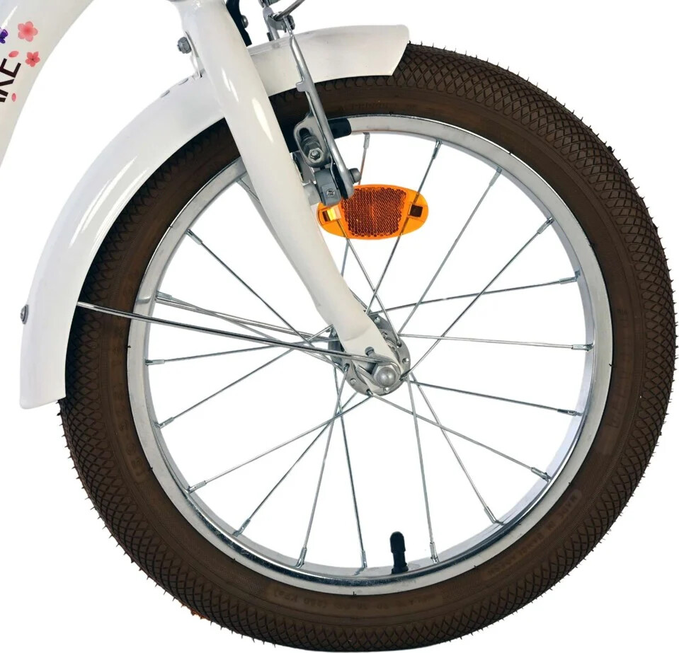 Volare - Børnecykel Med Støttehjul - 16 - Blossom - Hvid