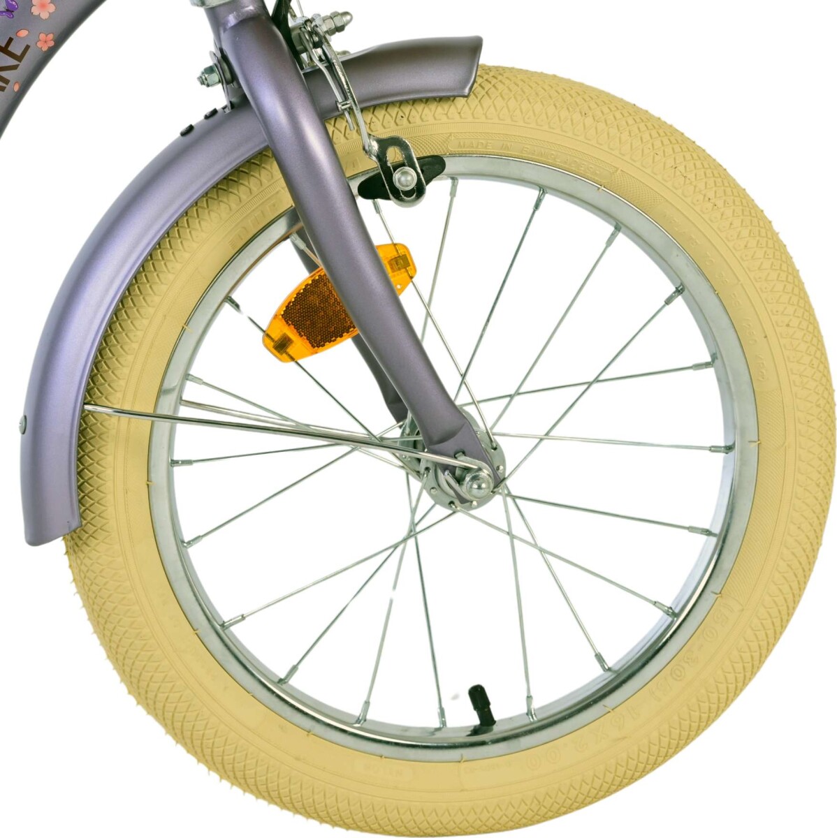 Volare - Børnecykel Med Støttehjul - 16 - Blossom - Lilla