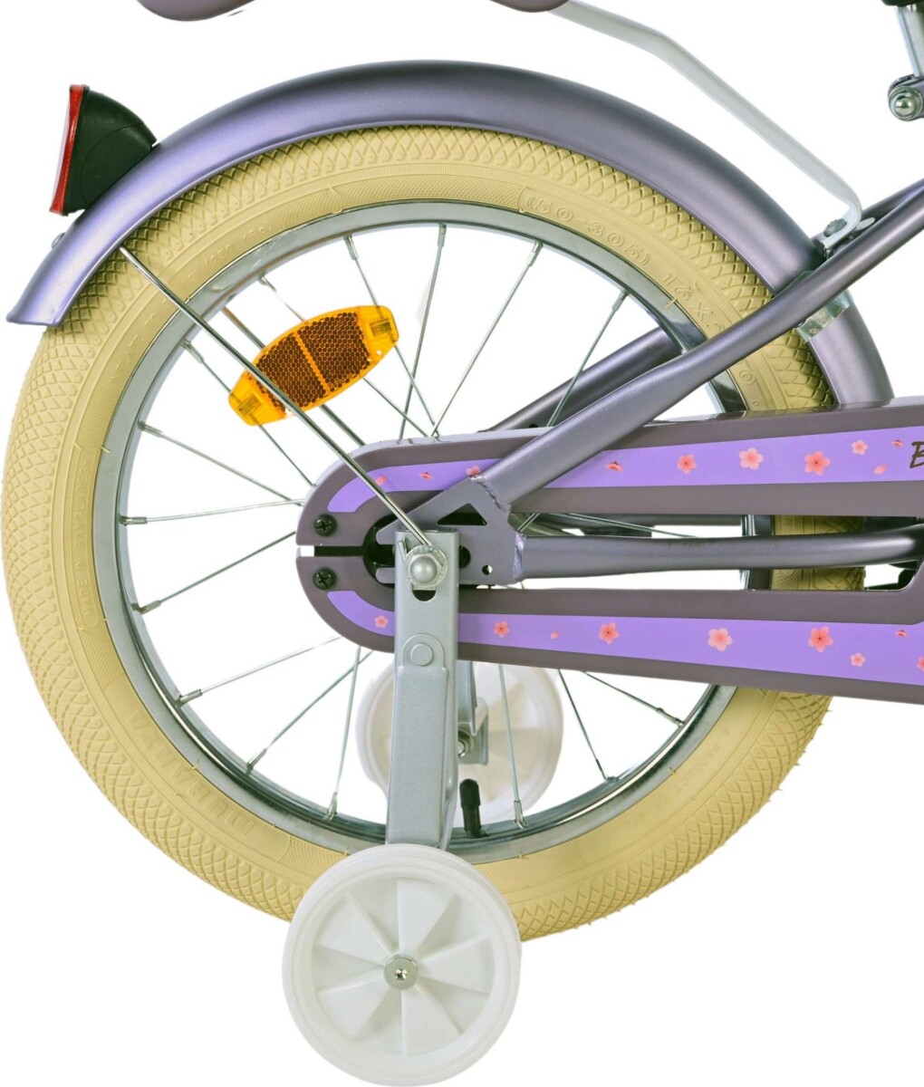 Volare - Børnecykel Med Støttehjul - 16 - Blossom - Lilla