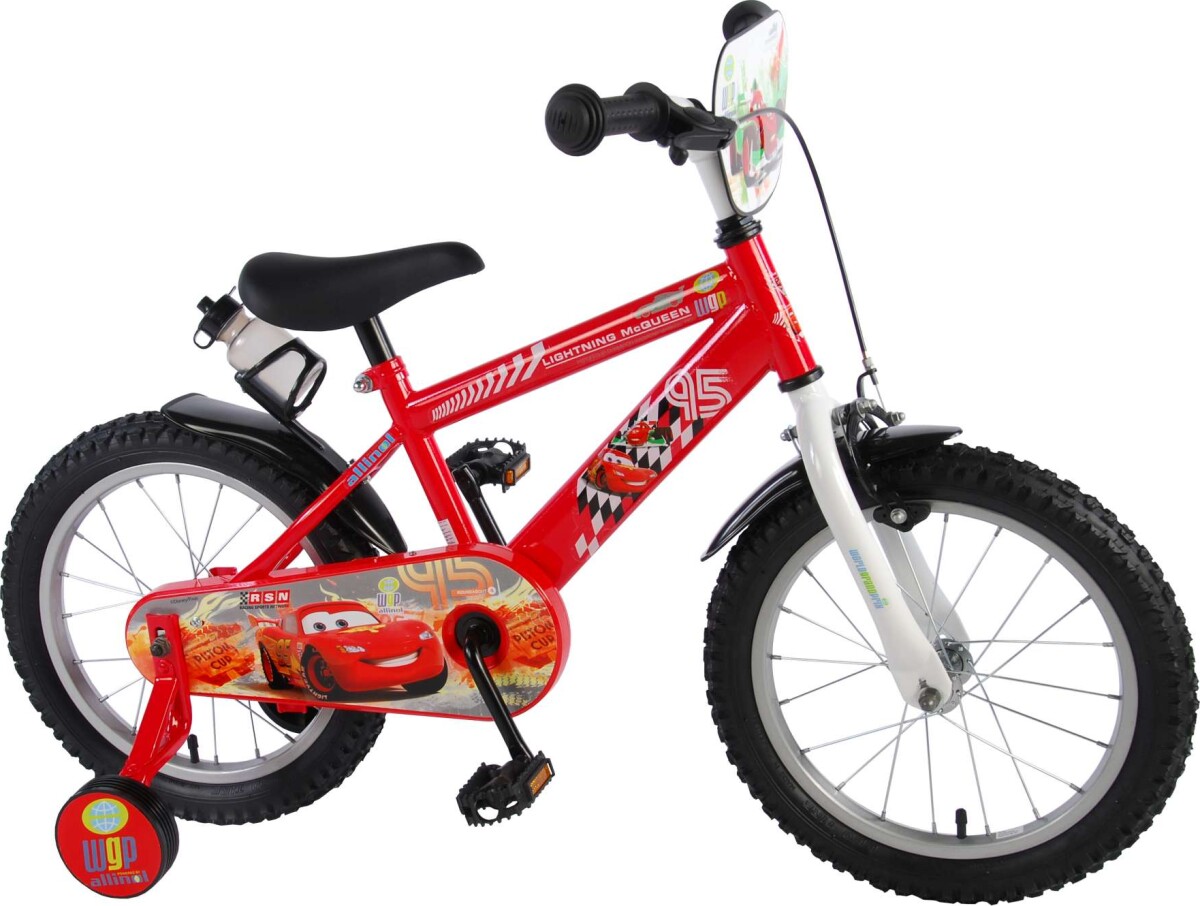 Disney Cars - Cykel Børn - 16" - Volare | Se tilbud og køb på Gucca.dk
