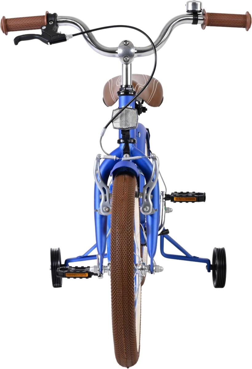 Volare - Cruiser - 16 Tommer - Blå - Børnecykel Med Støttehjul