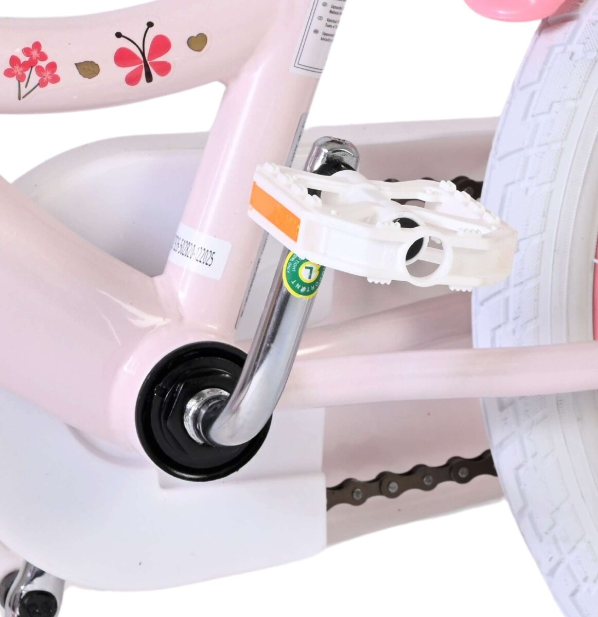 Volare - Hello Kitty - Pink Børnecykel - 16 Tommer - Kurv