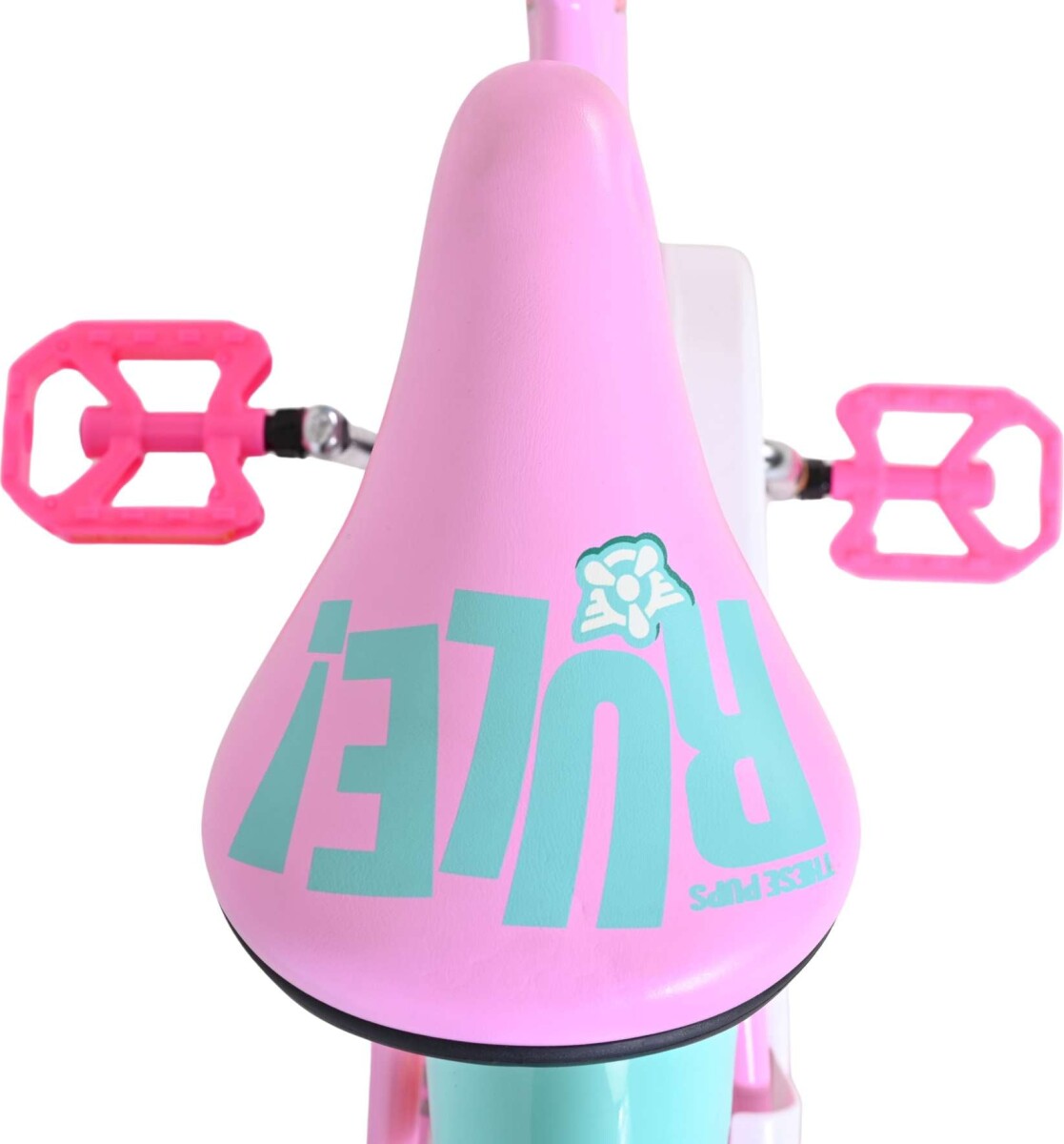 Volare - Paw Patrol Pigerne Cykel - 16 Tommer - Støttehjul Kurv - Pink