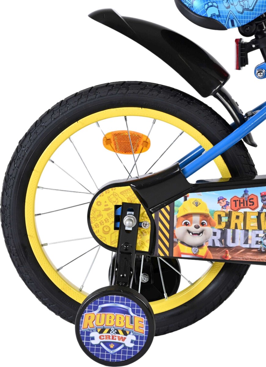 Volare - Børnecykel Med Støttehjul - 16 Tommer - Rubble Co
