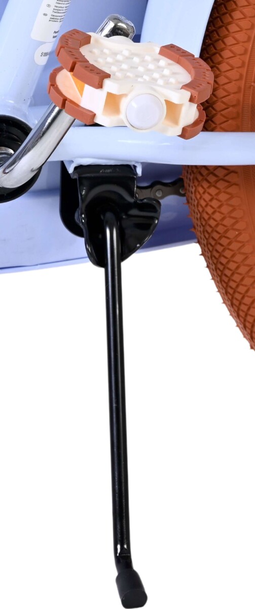 Volare - Ashley 18 Børnecykel - Kurv Bagagebærer - Blå Pastel