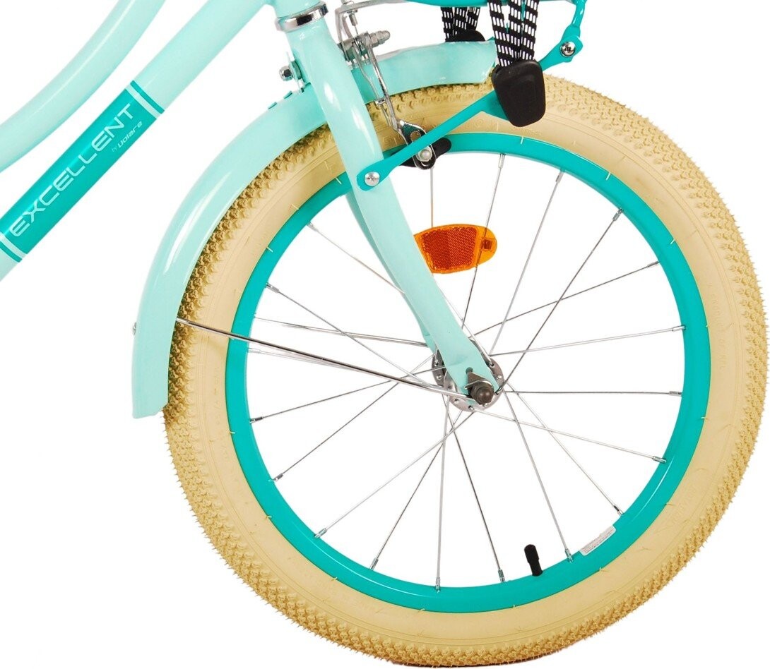 Volare - Børnecykel Med Støttehjul - 18 Tommer - Excellent Grøn