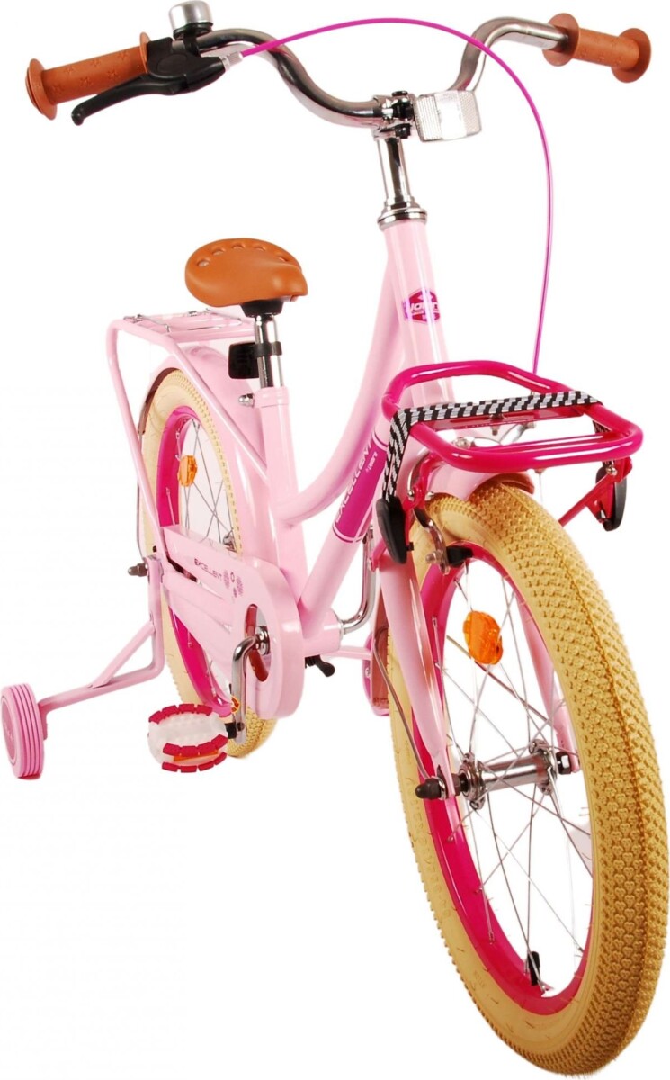 Volare - Børnecykel Med Støttehjul - 18 - Excellent - Pink