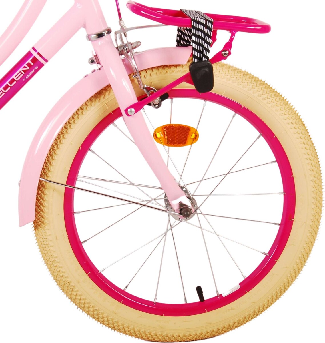 Volare - Børnecykel Med Støttehjul - 18 - Excellent - Pink