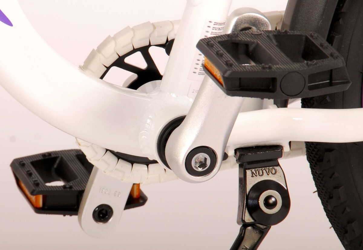 Volare - Børnecykel - 18 - Glamour - Hvid Og Grøn