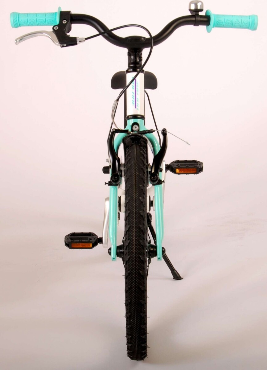 Volare - Børnecykel - 18 - Glamour - Hvid Og Grøn