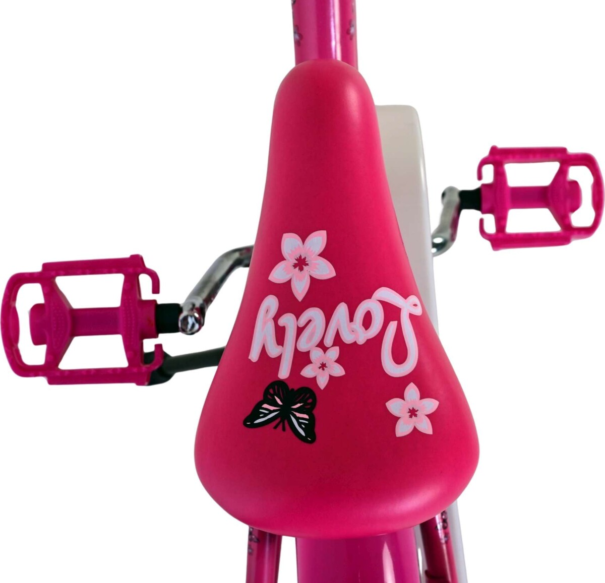 Volare - Børnecykel - Lovely Pink Og Hvid - 18 Tommer