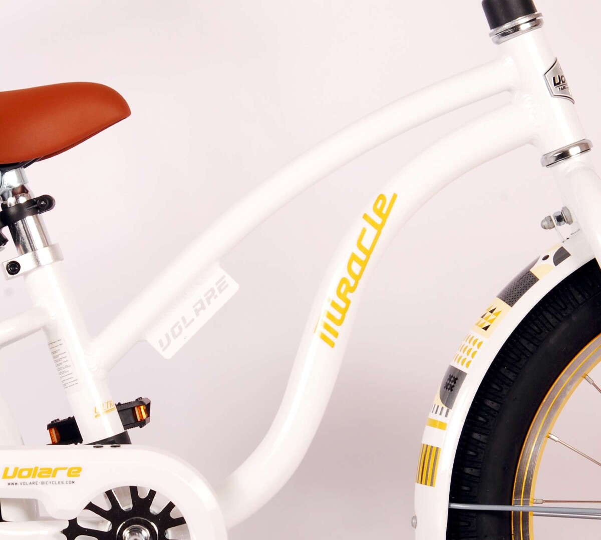 Volare - Børnecykel - 18 Tommer - Miracle Cruiser - Hvid