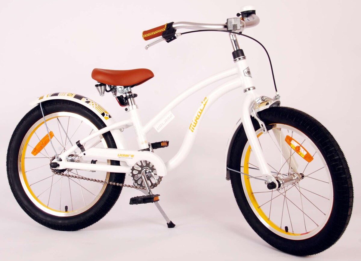 Volare - Børnecykel - 18 Tommer - Miracle Cruiser - Hvid