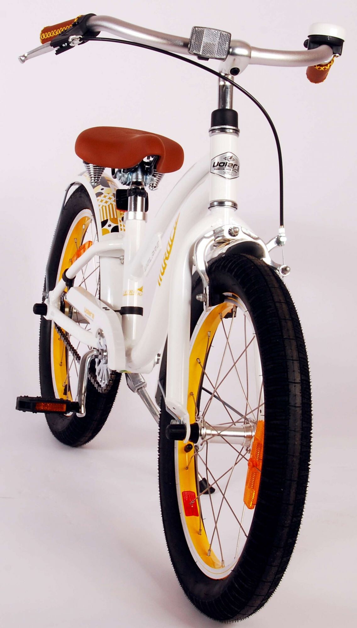 Volare - Børnecykel - 18 Tommer - Miracle Cruiser - Hvid