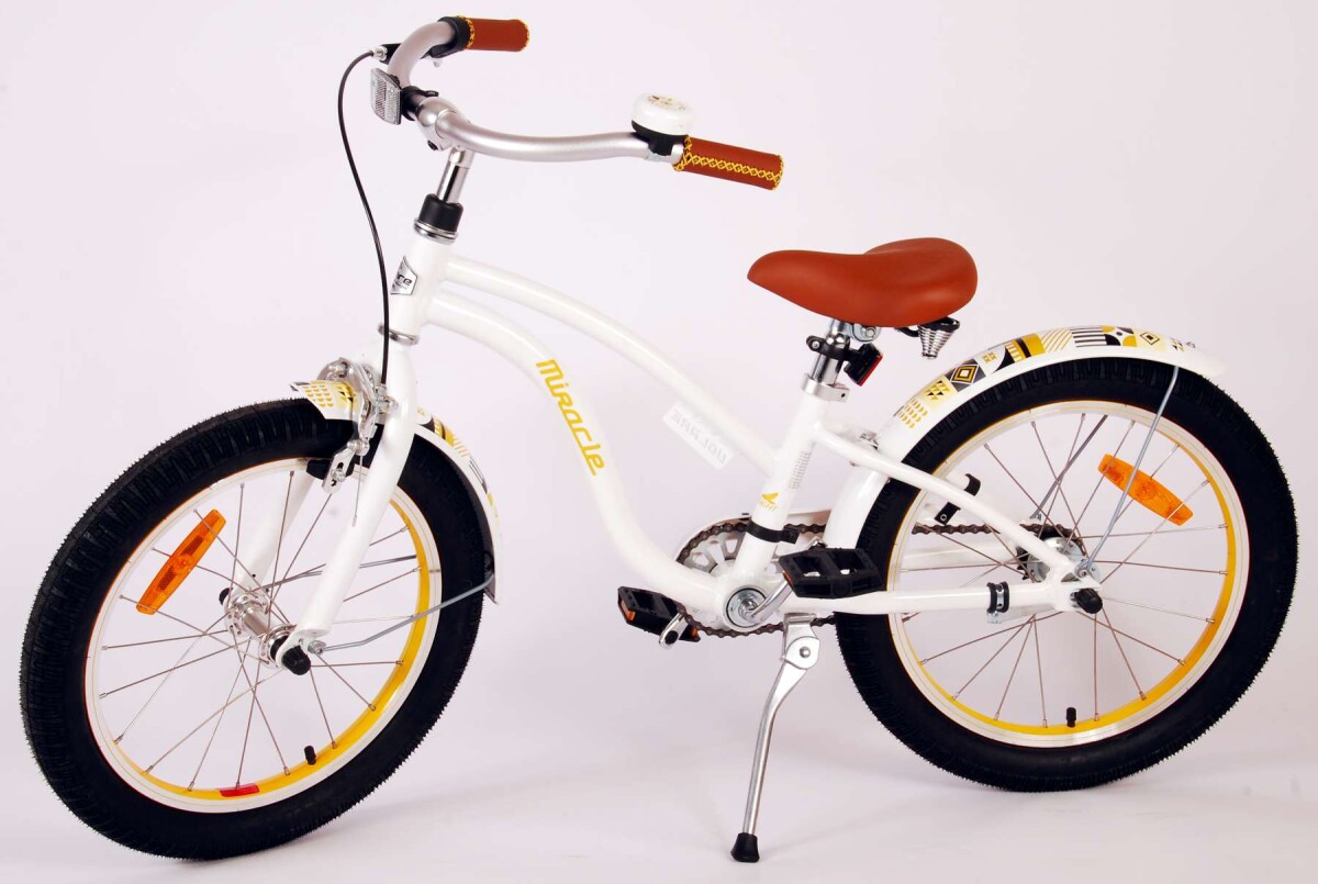 Volare - Børnecykel - 18 Tommer - Miracle Cruiser - Hvid