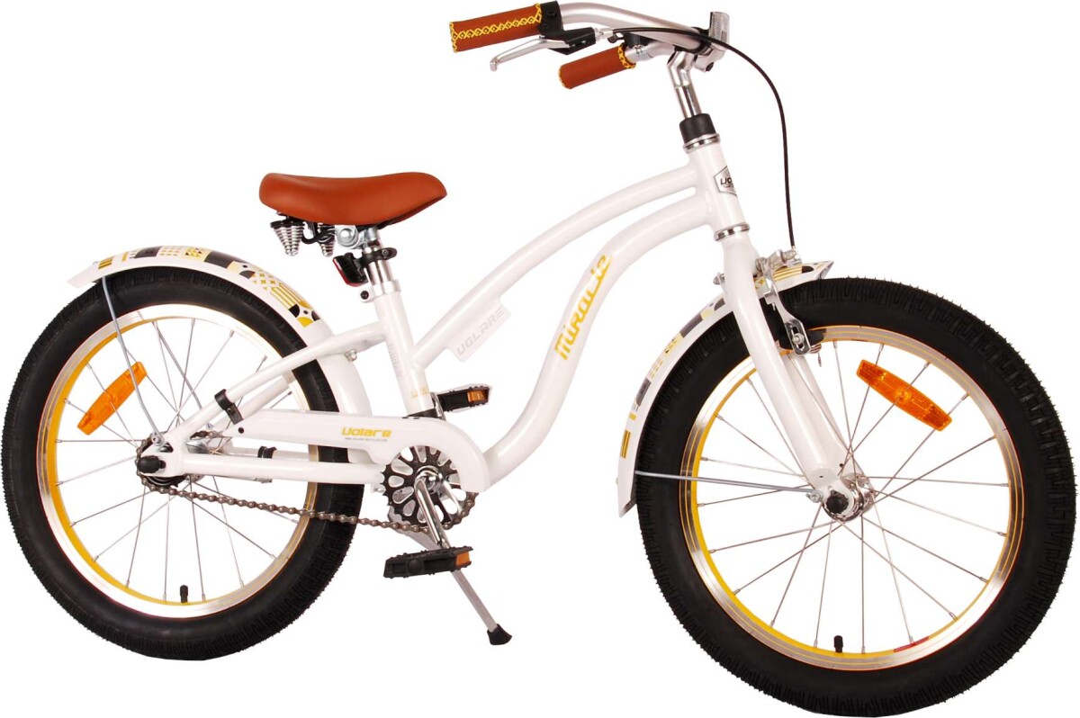 Volare - Børnecykel - 18 Tommer - Miracle Cruiser - Hvid