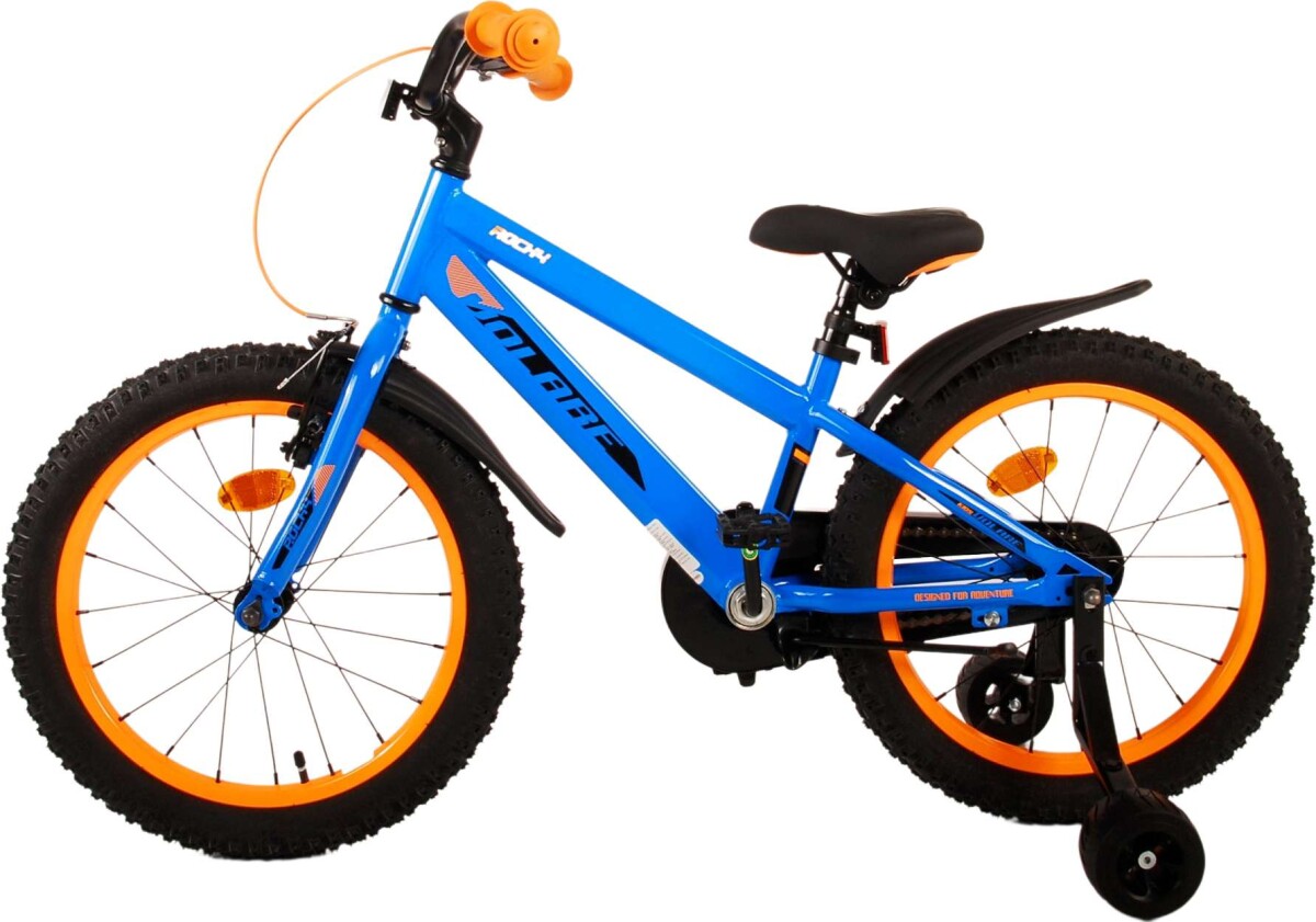 Volare - Børnecykel Med Støttehjul - 18 - Rocky - Blå