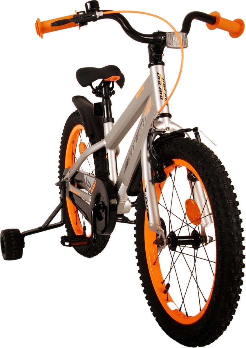 Volare - Børnecykel Med Støttehjul - 18 - Rocky - Grå
