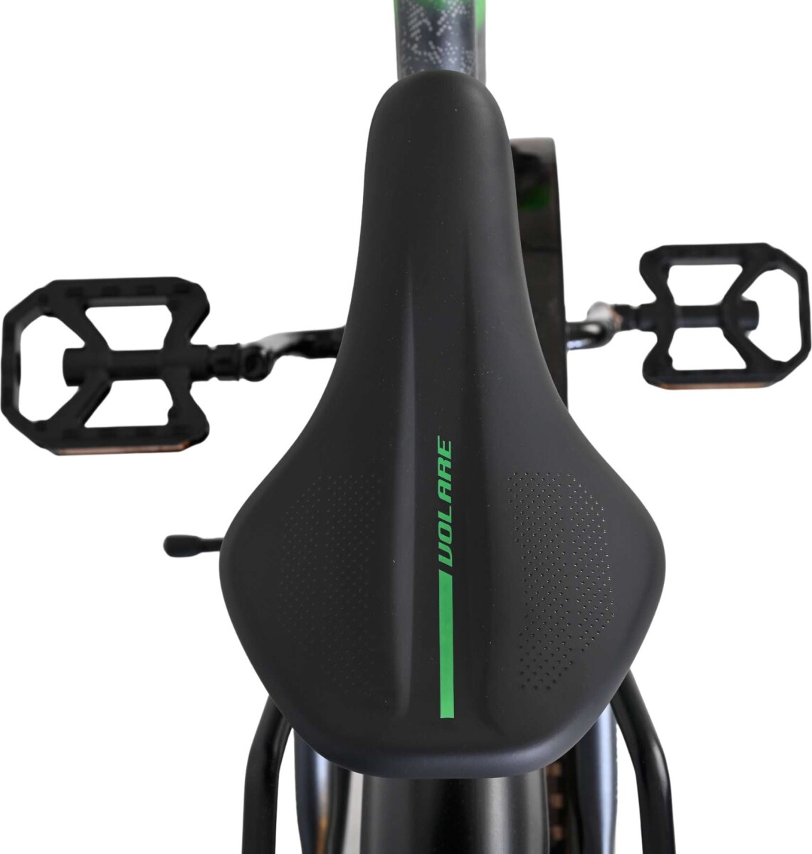 Volare - Thombike Cykel - 18 Tommer - Bagagebærer - Grøn Grå