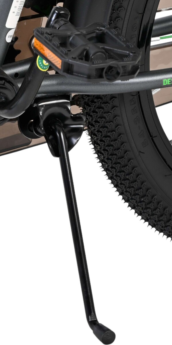 Volare - Thombike Cykel - 18 Tommer - Bagagebærer - Grøn Grå