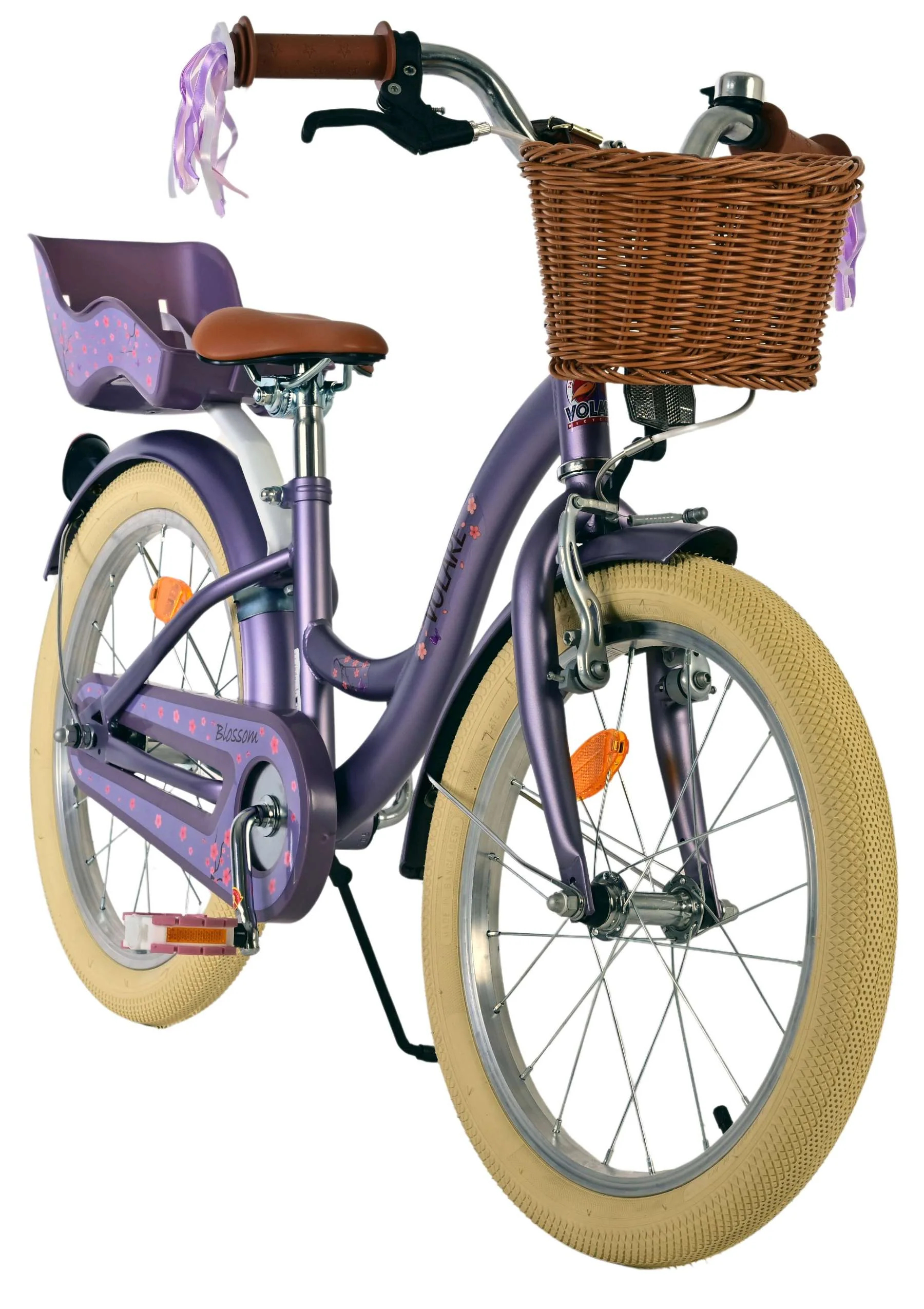 Volare Børnecykel - 18 Tommer - Blossom Purple - 51832