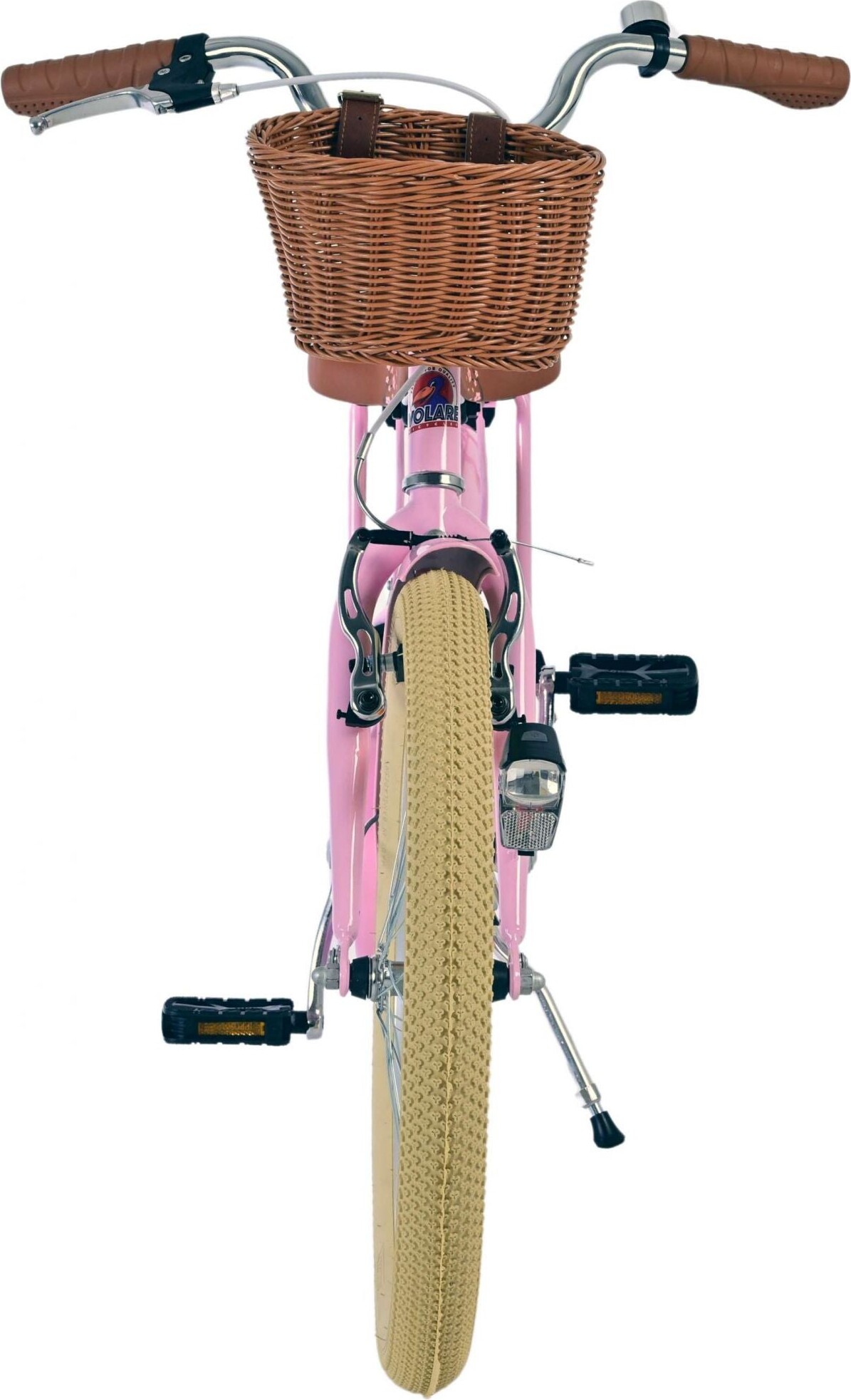 Volare - Børnecykel Med Støttehjul - 20 Tommer - Blossom - Pink