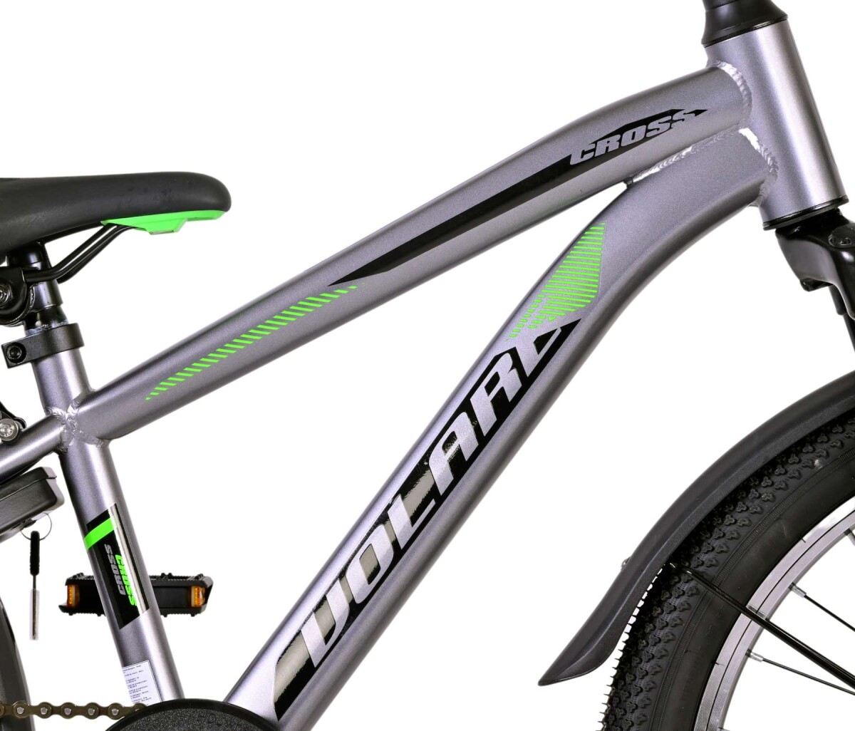 Volare - Børnecykel - 20 - Cross - Mørkegrå