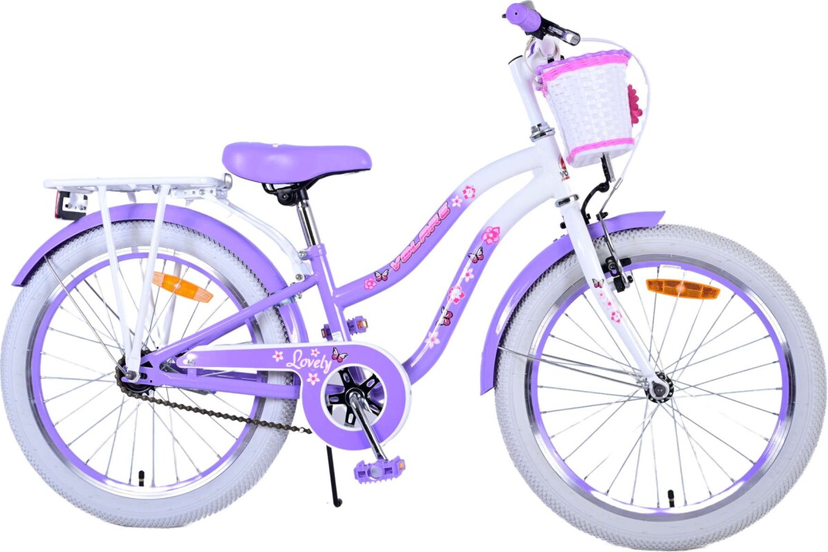 Volare - Lovely Børnecykel - 20 Tommer - Lilla