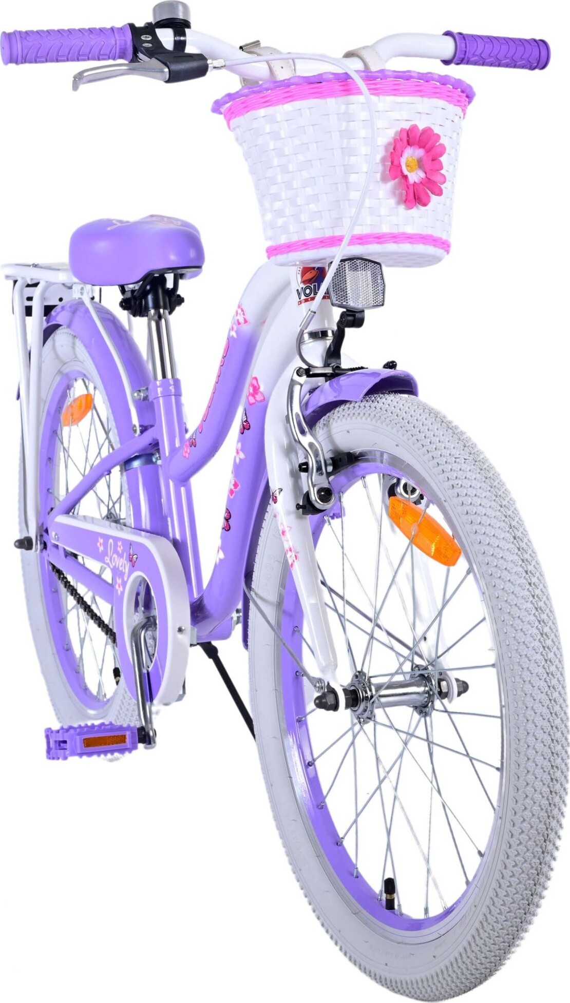 Volare - Lovely Børnecykel - 20 Tommer - Lilla