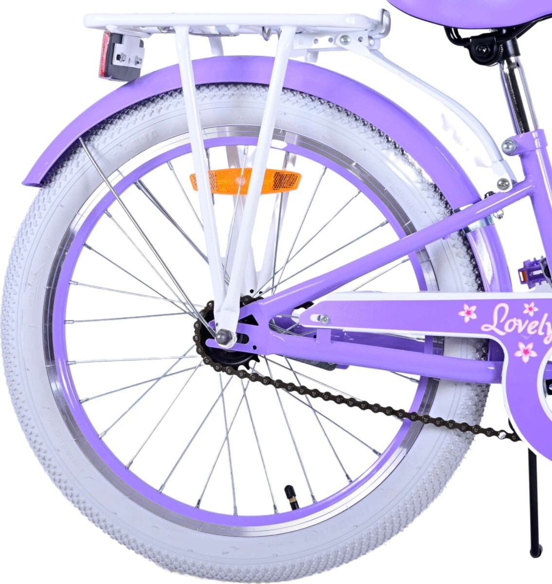 Volare - Lovely Børnecykel - 20 Tommer - Lilla