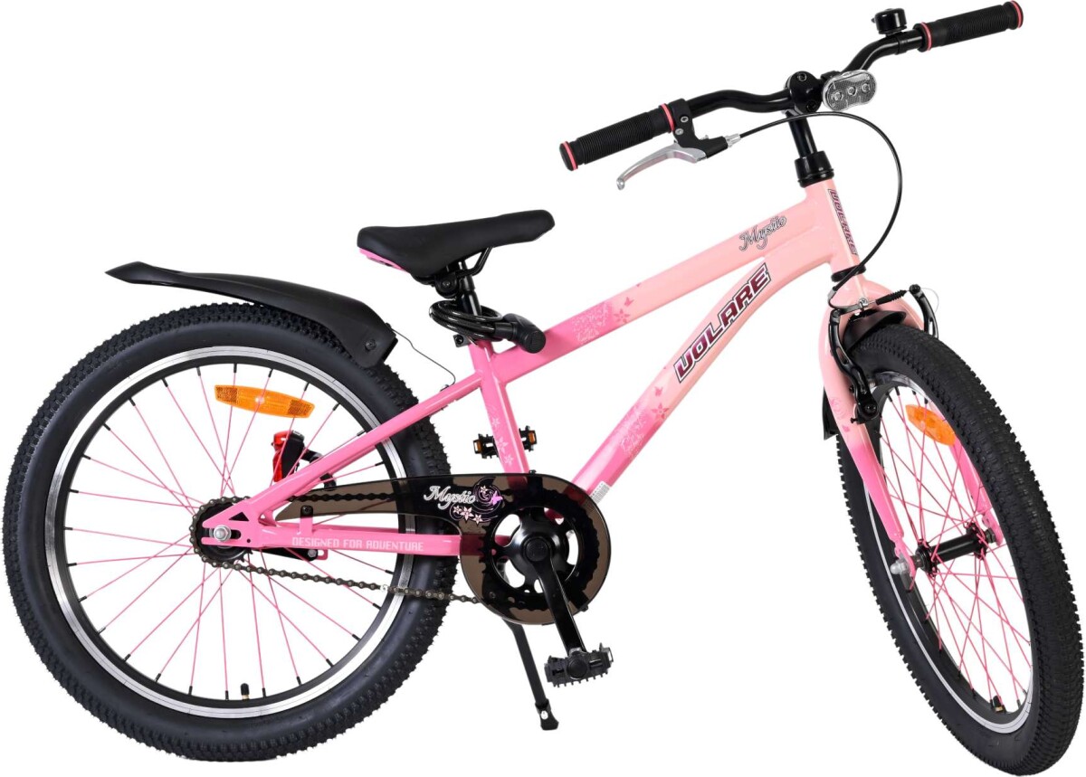 Volare - Mystic 20 Børnecykel - Fodbremse Og Håndbremse - Pink